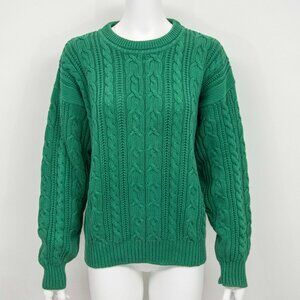 Salty Dog Gant Hand Framed Cable Knit Sweater